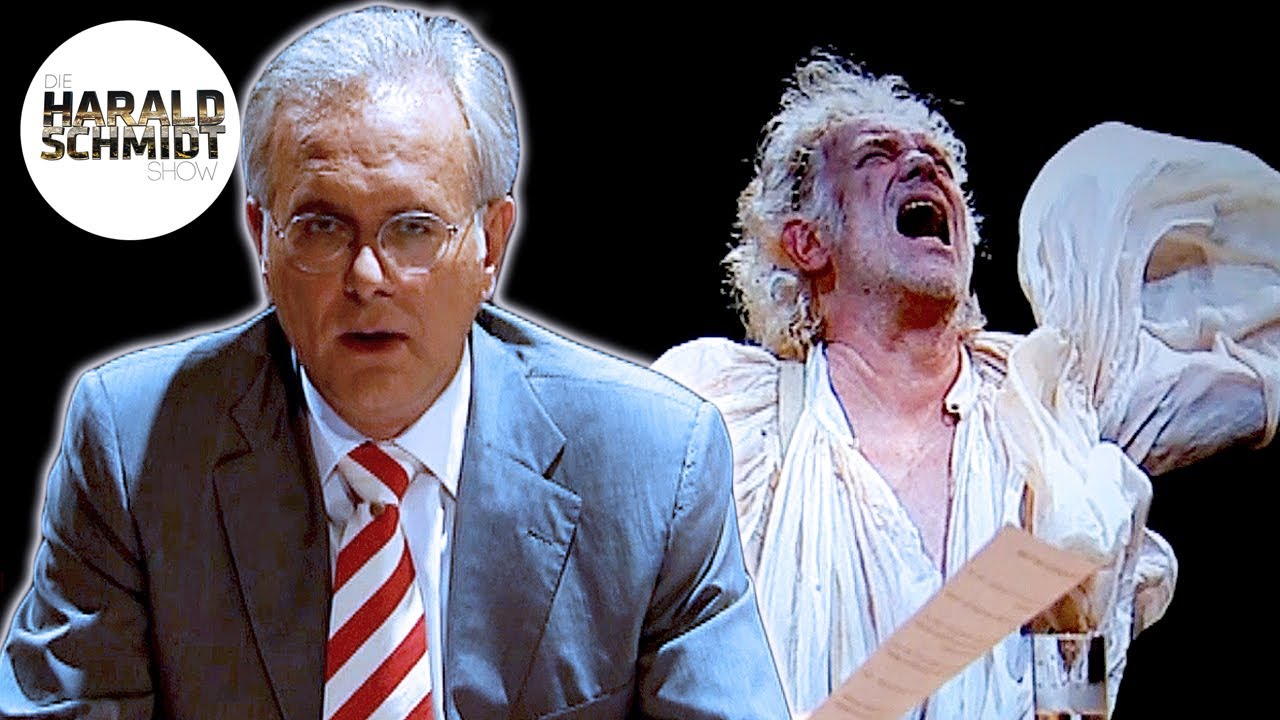 Harald Schmidt: Giftige Briefe von Gert Voss und Claus Peymann | Die Harald Schmidt Show (ARD)