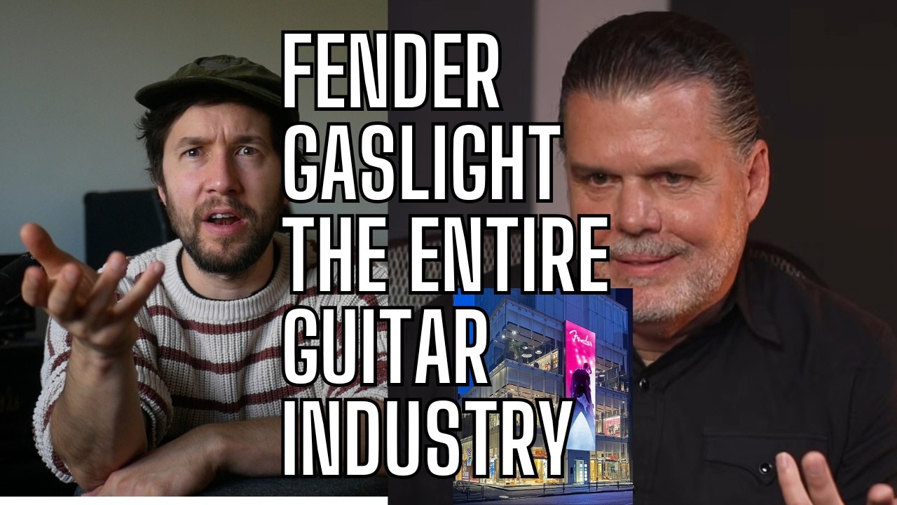 Fender пытается манипулировать ВСЕЙ гитарной индустрией