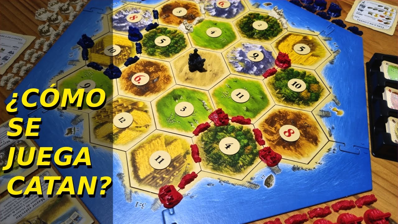 Cómo Jugar CATAN 🎲 y su AMPLIACIÓN para 5-6 jugadores 🌲 🧱 🐑