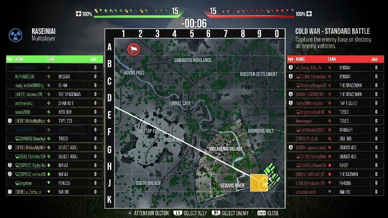 World of Tanks, 3vs8 Platoon