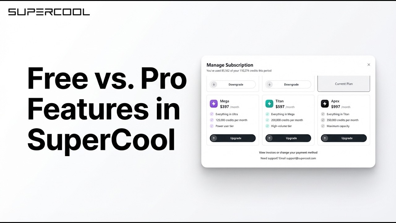 How to Upgrade your Supercool Plan | Supercool Training