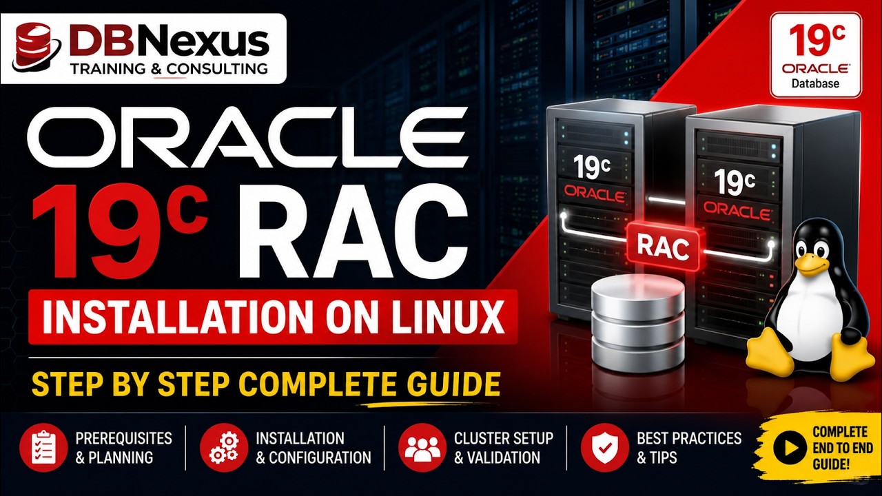 Oracle 19c RAC installation on Linux step by step complete guide