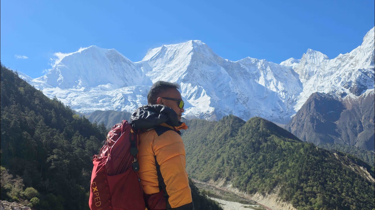 Manaslu Circuit Trek, Himalaya 164 KM, 11 Days Journey  (34 Minutes Video)