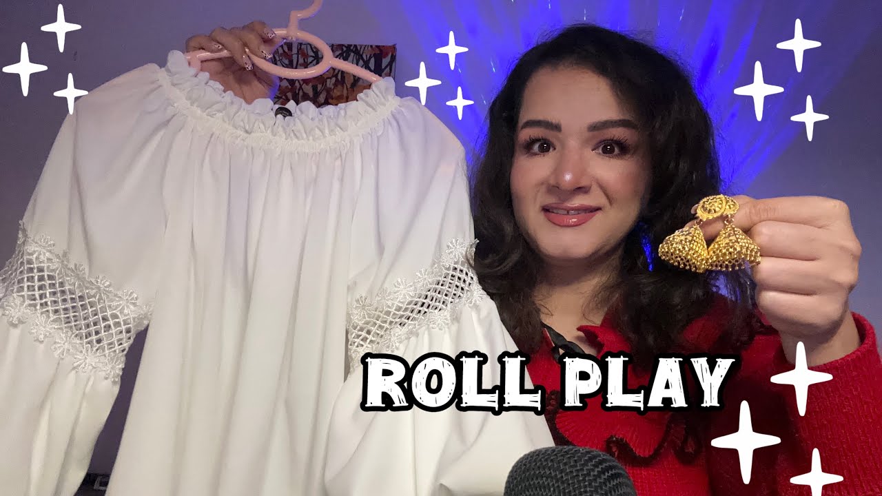 ASMR doing your makeup (Roleplay) (با نازنین بریم پارتی👭)