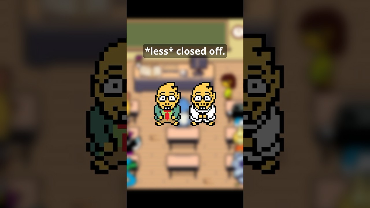 Alphys is (less) traumatized in Deltarune | #deltarune #alphys #undertale