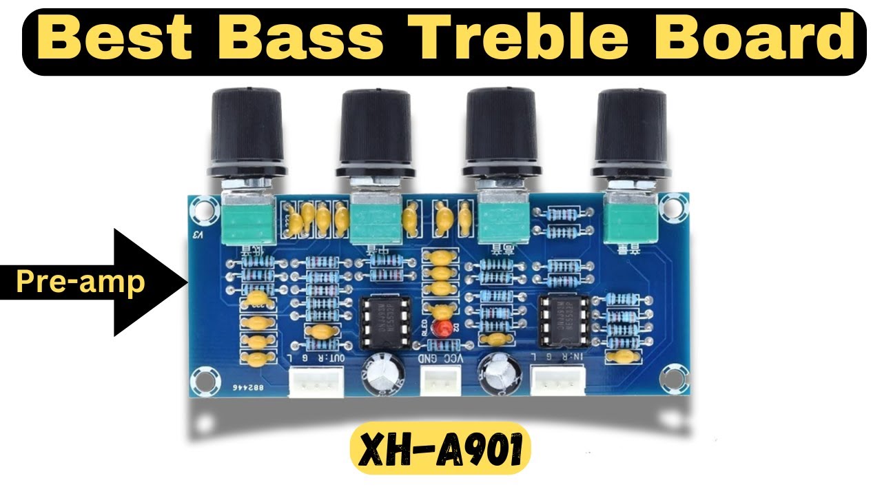 XH-A901 NE5532 Tone Board Pre-amp with Treble Bass And Mid Control Board