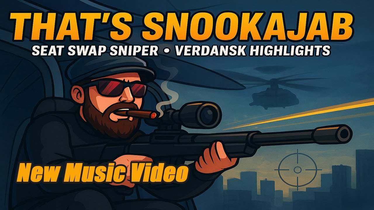 🎶 &ldquo;That&rsquo;s snookAjab&rdquo; Music Video Premiere | Seat Swap Sniper King Highlights LIVE