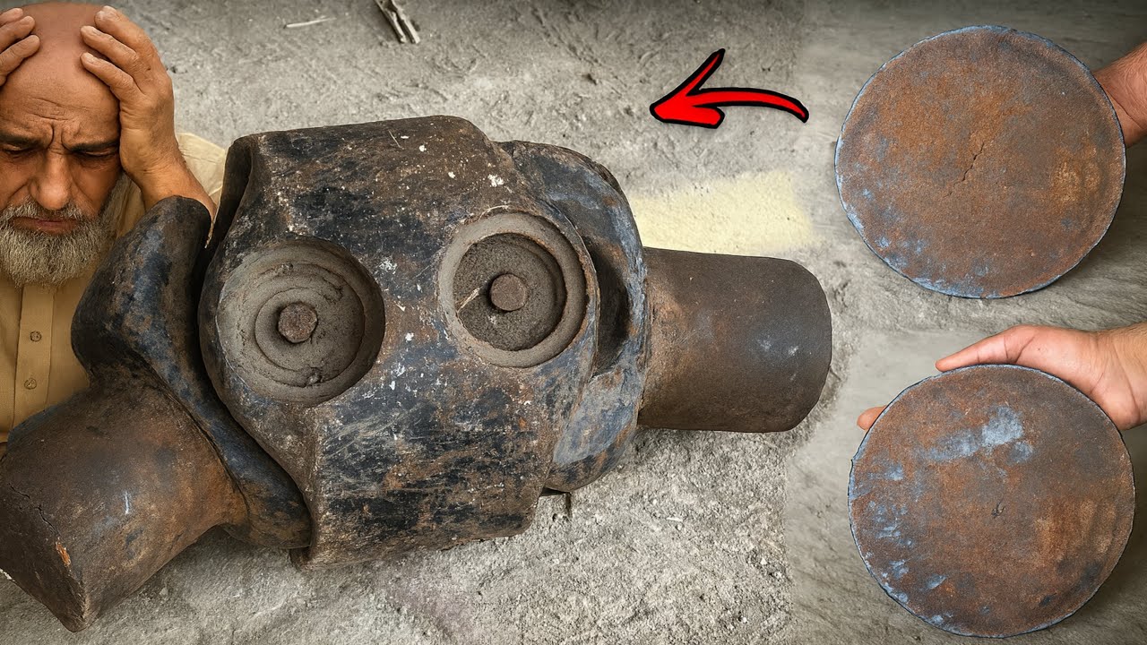 Unbelievable Method Used to Repair This Bulldozer Drive Shaft Joint