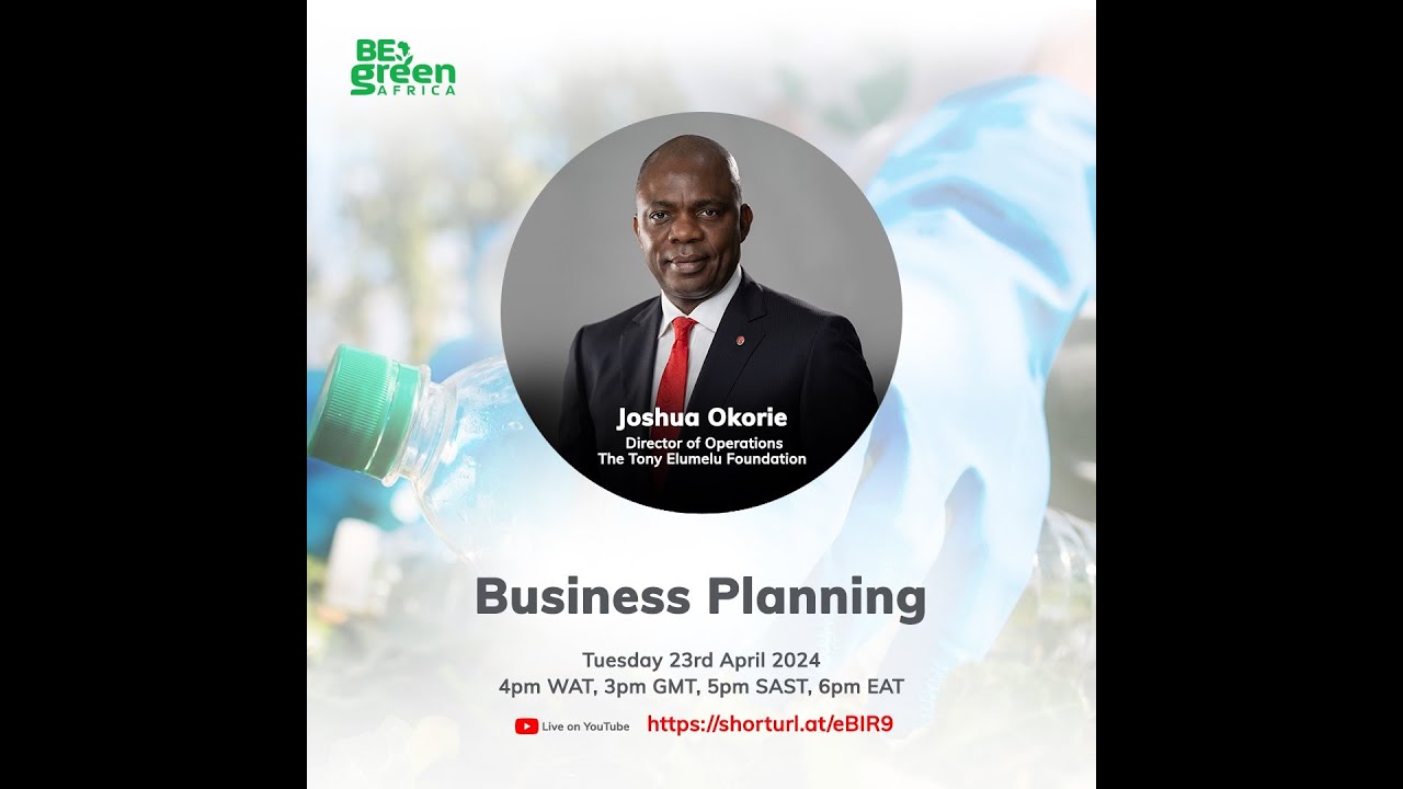 BeGreen Africa Information Session: How to Develop a Green Business Plan