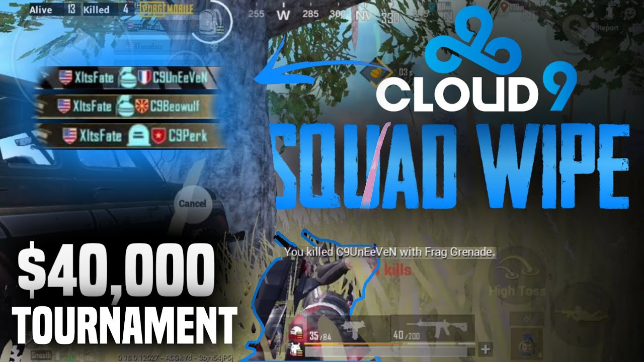 C9 Squad Wipe in $40,000+ Tournament! (Esl Semi-Finals)丨PUBG Mobile