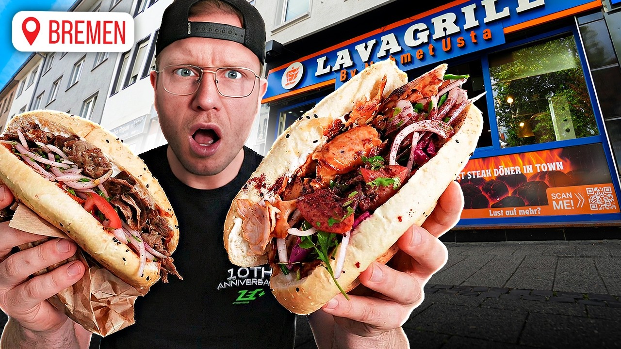 ICH TESTE DEN BER&Uuml;HMTESTEN D&Ouml;NER IN BREMEN🥙