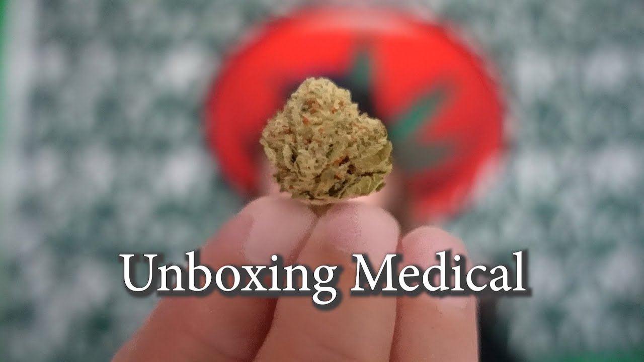 Unboxing Emblem Cannabis Medical Delivery (Mango Pie)