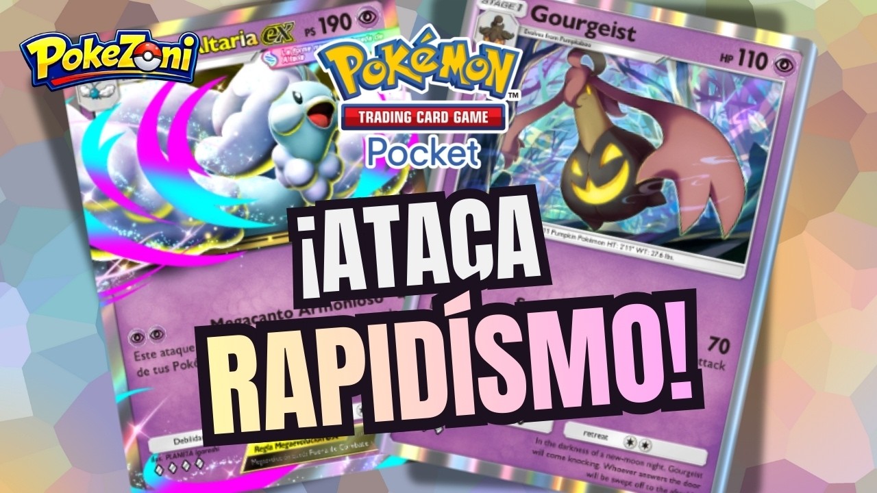 ALTARIA Y GOURGEIST HACEN MUCHISIMO DAÑO CON POCAS ENERGIAS!!! 🔥 RANKEDS en Pokémon TCG Pocket
