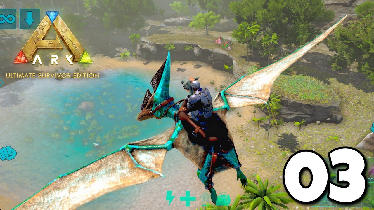 Shifting Base To Hidden Lake in Ark Mobile Revamp | Ark Ultimate Mobile Edition | Episode 03 | Hindi