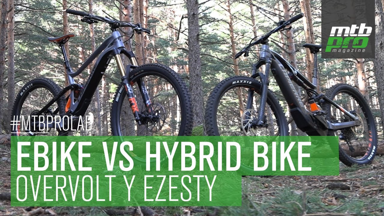 E-Bike Vs Hybrid Bike: Analizamos Lapierre Overvolt y Lapierre EZesty