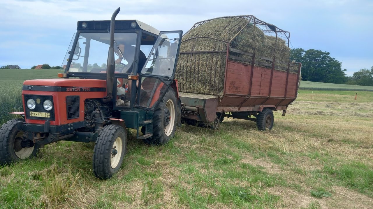 Zbíraní sena 2024#zetor7711