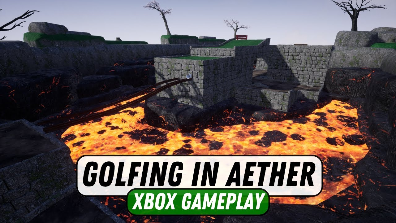 Finally, we get a decent online multiplayer mini-golf game - Golfing in Aether