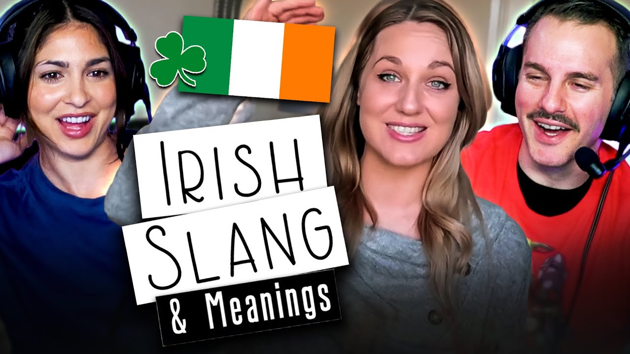 Learning Irish Slang and Phrases REACTION! | Wolfe Momma