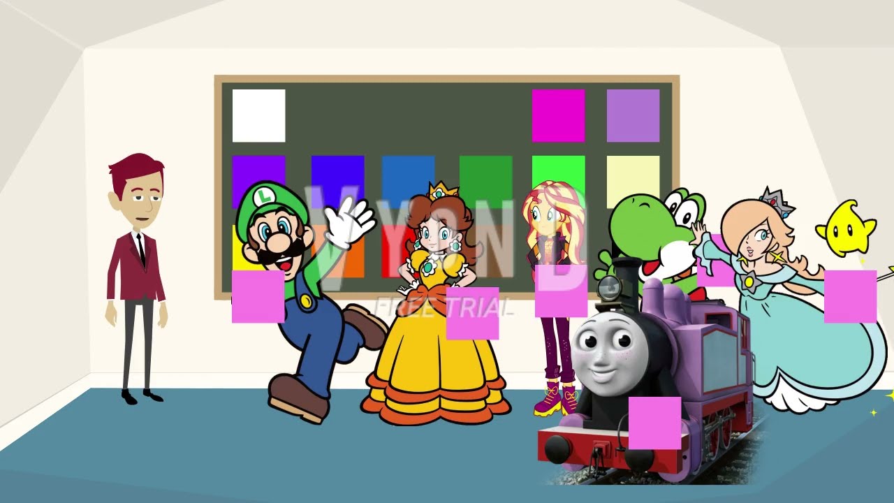 Thomas the Tank Engine and his Friends gets Rainbow, Pink, and Indigo Cards/Ungrounded