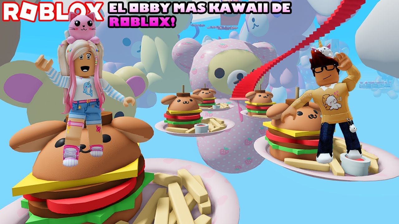 Jugamos El Obby Mas Kawaii De Roblox! Sanrio Obby! Hello Kitty 100 stages 😀😍🥰
