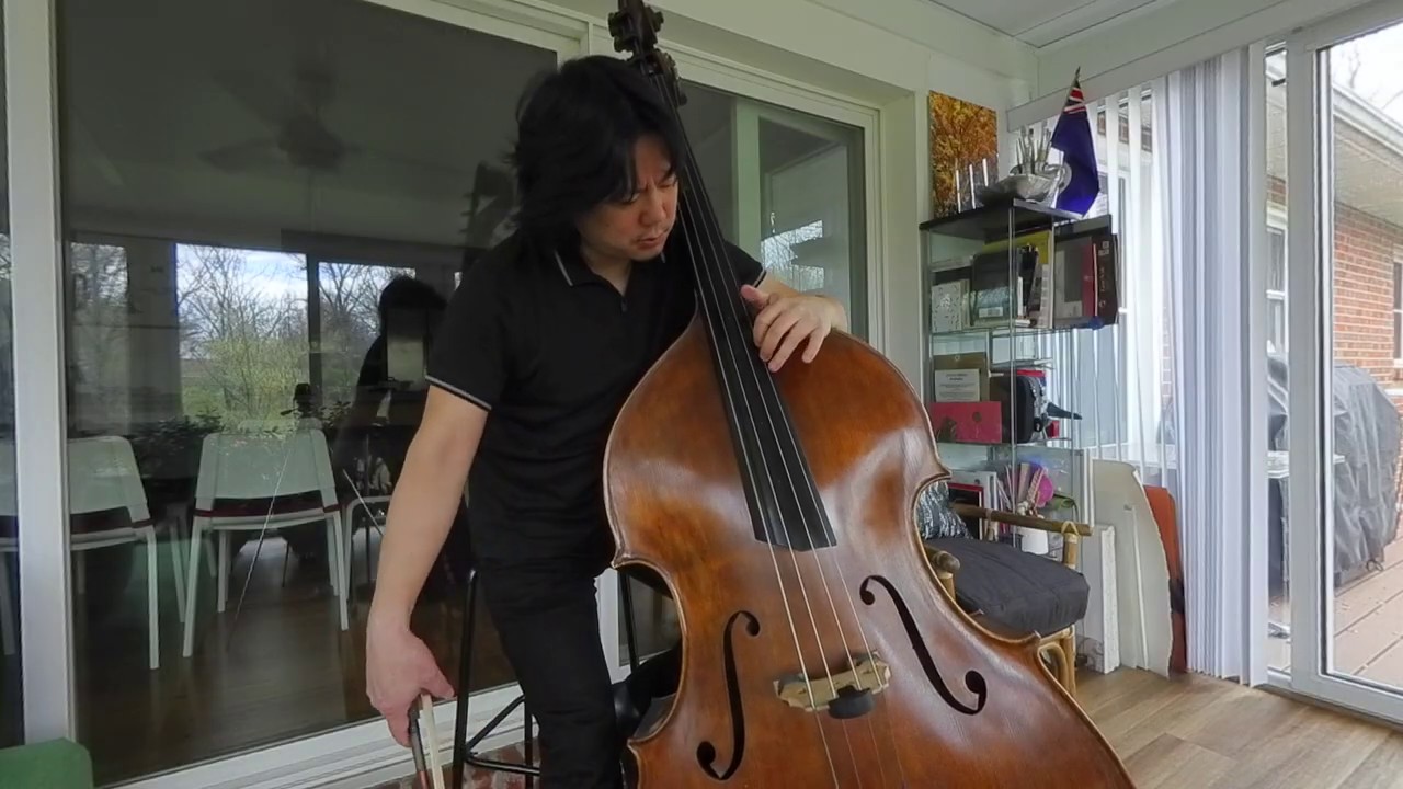 Owen Lee plays standard principal bass audition solos