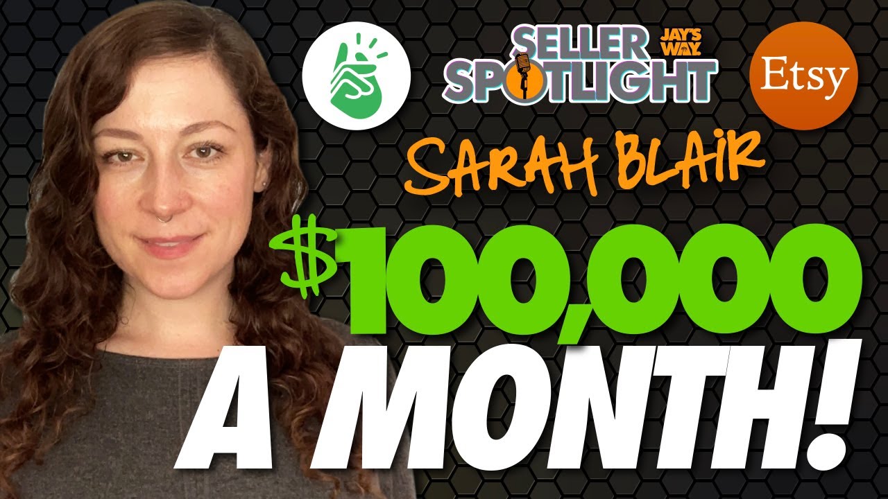 Sarah Made OVER $100,000 A MONTH With T-shirts on ETSY!! 💰💰