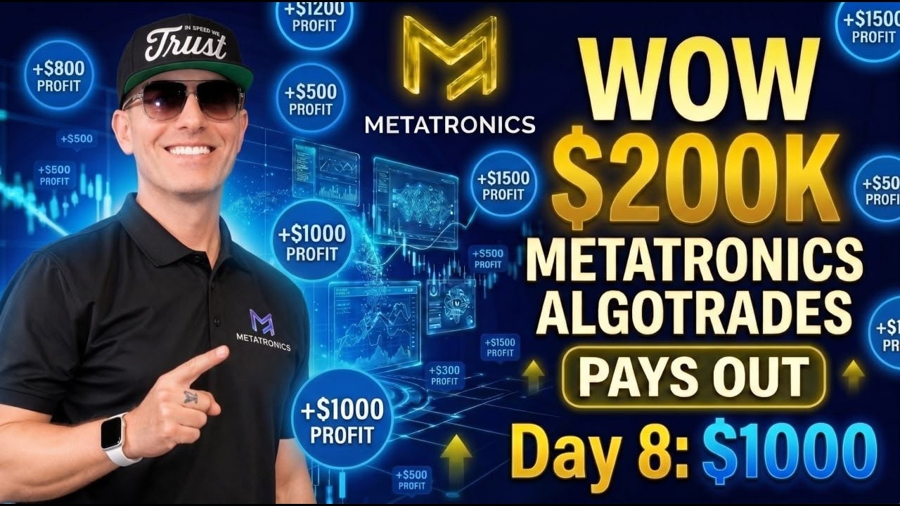 DAY 8 $200K Daily ROI? Metatronics AI Algo Trading USDT Withdrawal  Day 8 of my Journey in Action 🚀