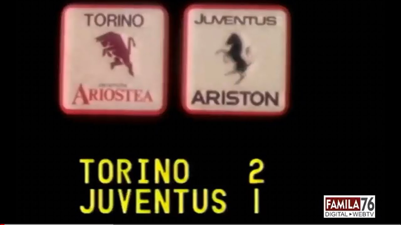 Torino-Juventus 2-1(Dossena, Cabrini, Selvaggi) derby della Mole del 23 ottobre 1983 stadio Comunale