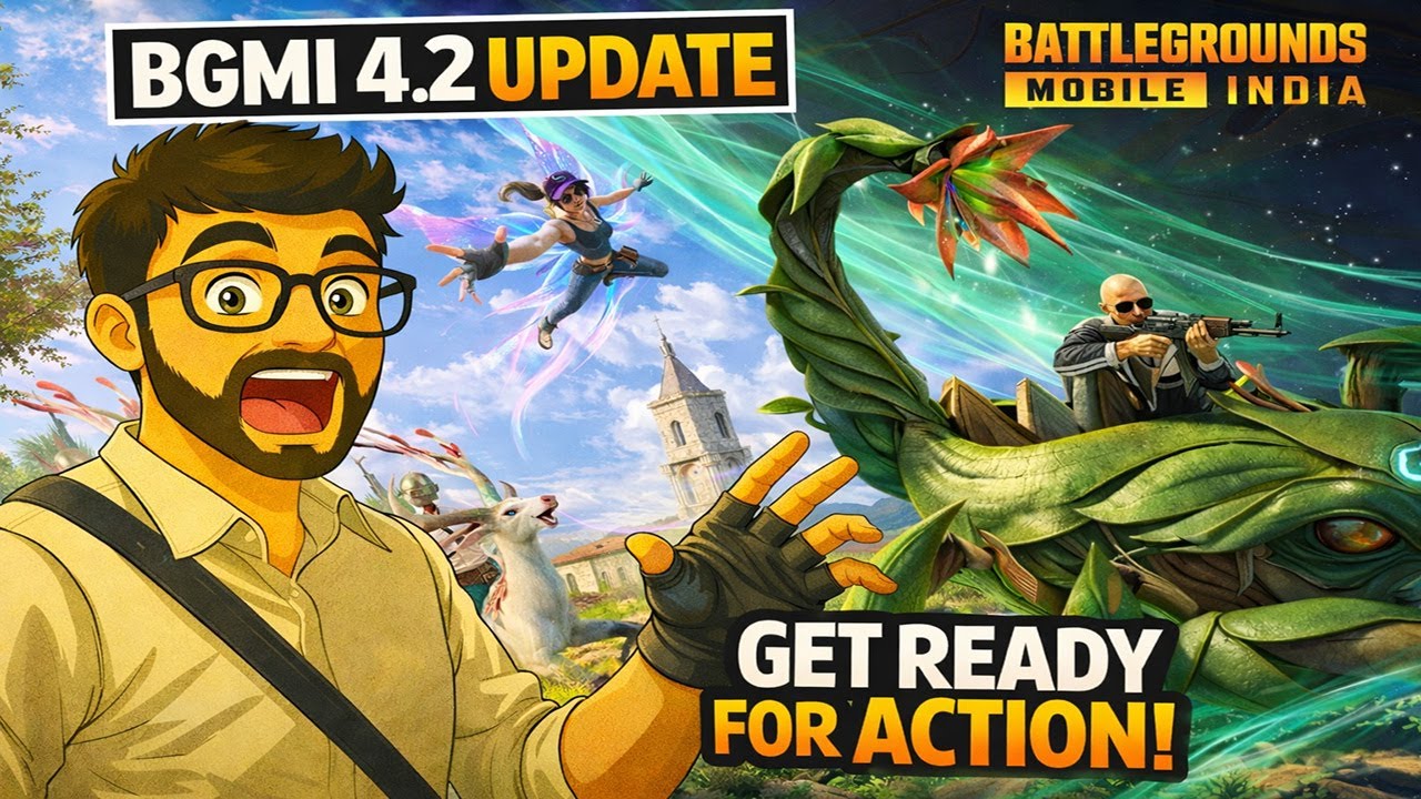 BGMI LIVE : FULL POWER 😬 | PUBG x NEW UPDATE