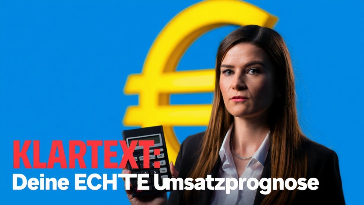 Deine Umsatzprognose ohne Schönfärberei – So wird dein Plan wirklich machbar