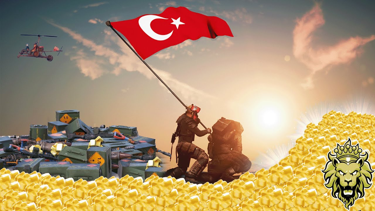 Yabancı Sunucuda En Zengin TÜRK Biz Olduk!!! (RUST TÜRKÇE FİLM)
