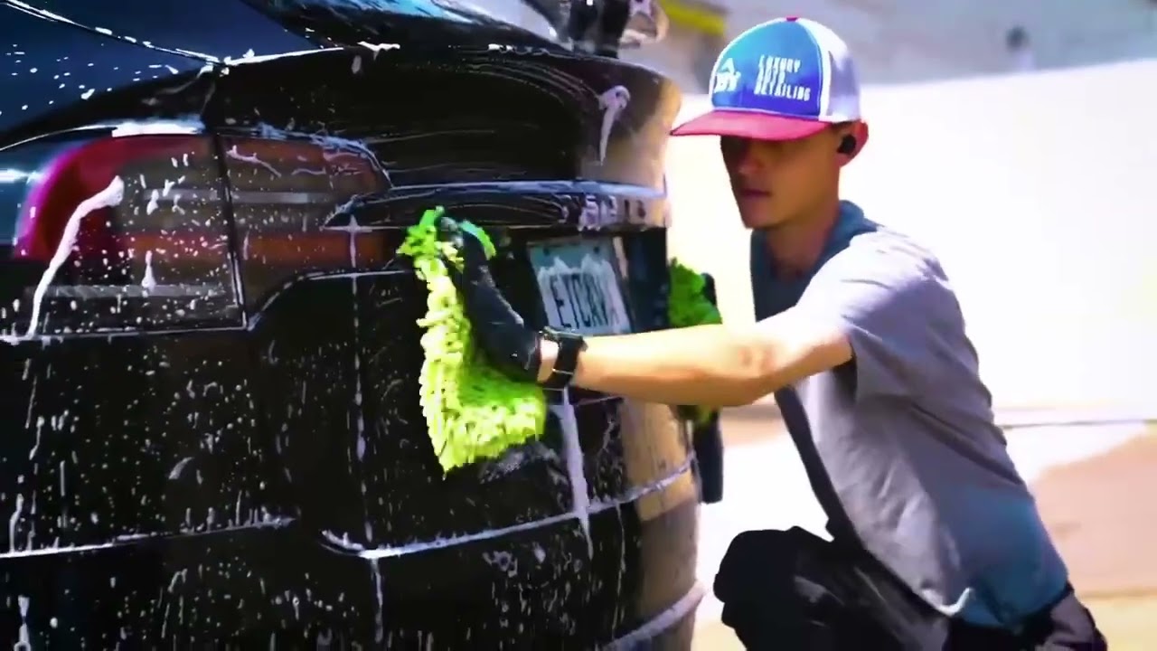 J9's Luxury Auto Detailing in action!
