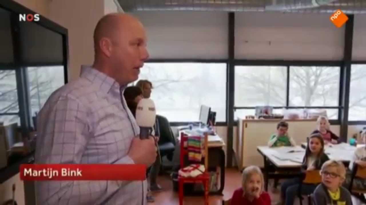 NOS Journaal op bezoek bij basisschool de Malelande