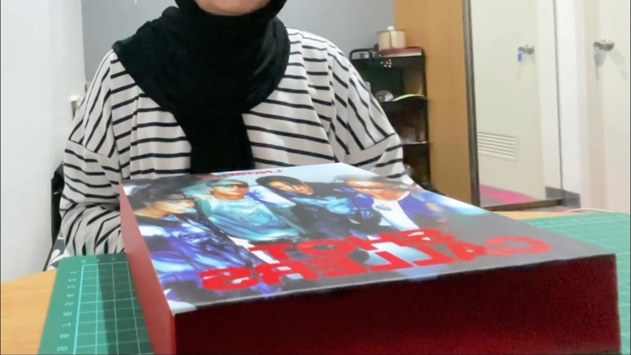 my first asmr video: unboxing lngshot shotcallers album