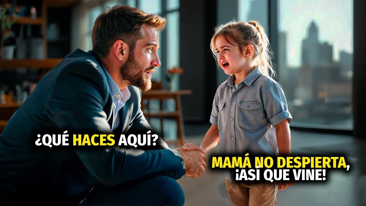 NIÑA ENTRÓ LLORANDO: 