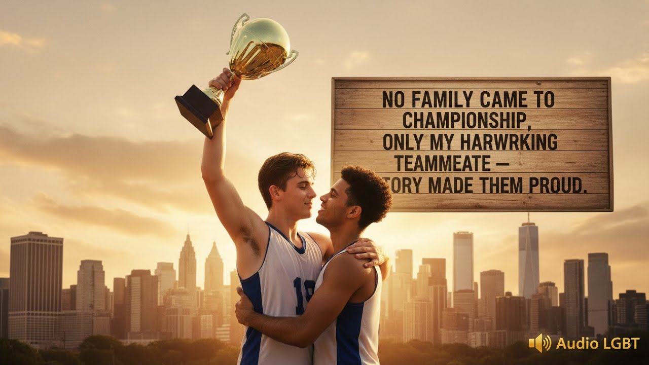 NO FAMILY CAME TO THE CHAMPIONSHIP, ONLY MY HARDWORKING TEAMMATE — VICTORY MADE THEM PROUD