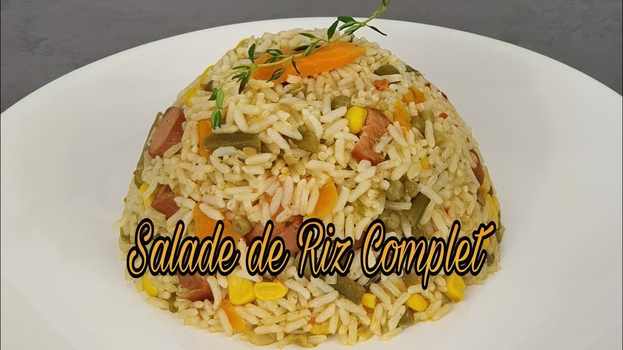 #88 Salade de riz 🥘 Cuisine Afro-Caraïbéenne