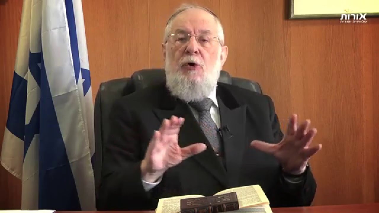 ערוץ אורות- הרב ישראל מאיר לאו - פרשת בא