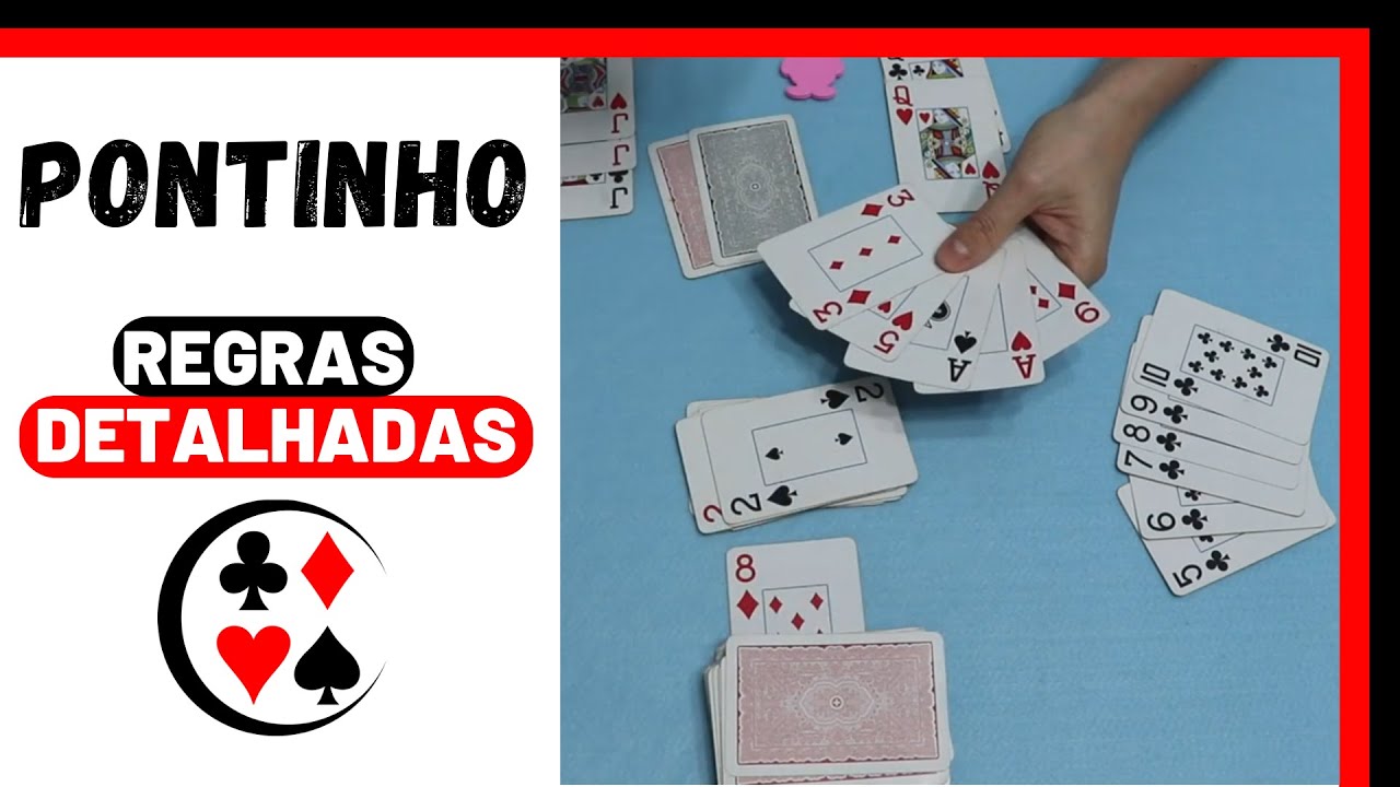 Como Jogar PONTINHO - Jogo de Baralho ♣️♦️♠️♥️