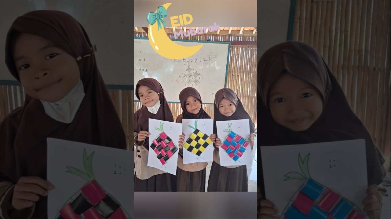 Pesantren Ramadhan di Sekolah Paud Part 2 | Menyambut Hari Raya #paud #halalbihalal #zakat #ketupat