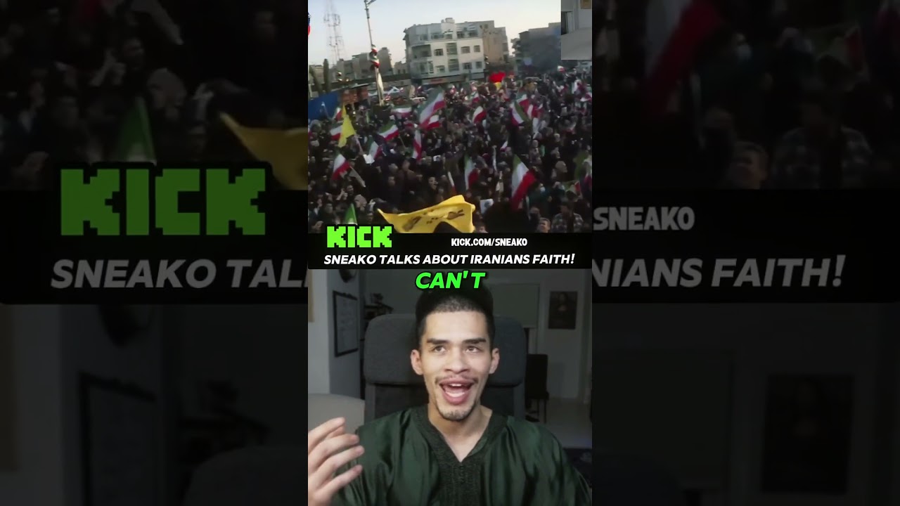 SNEAKO Talks About Iranians Faith! @SHNEAKO