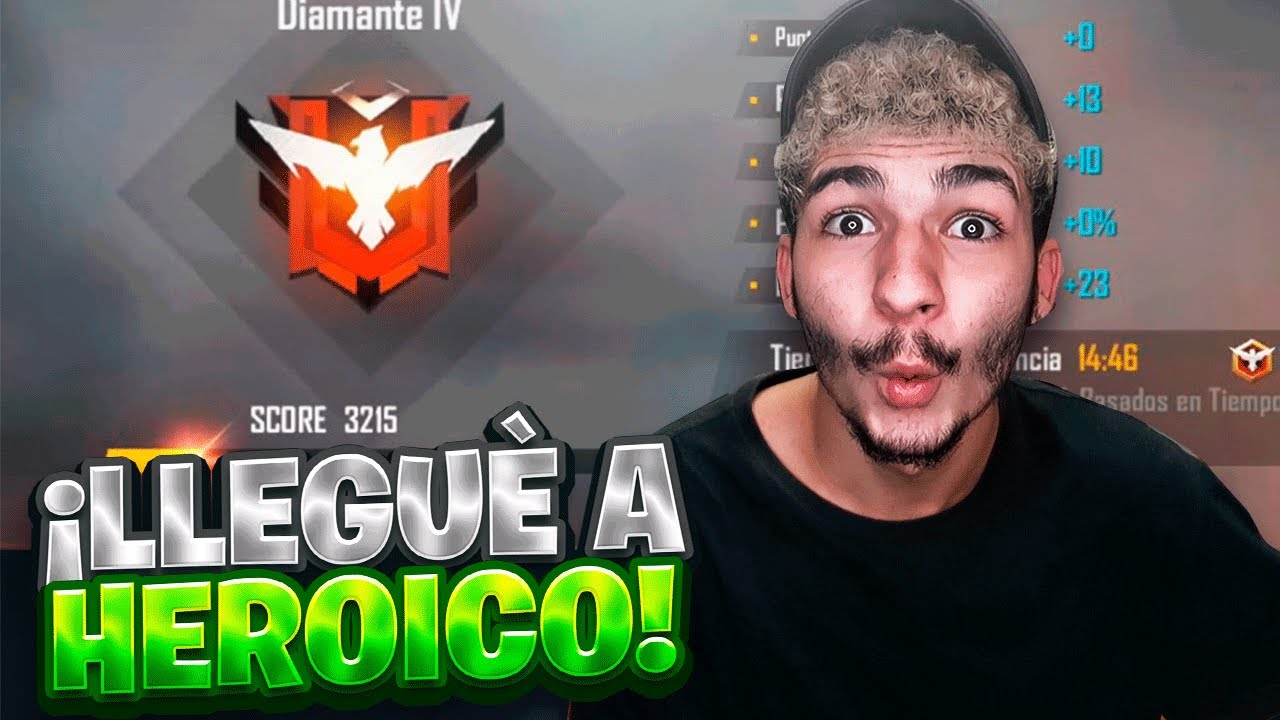 Subo A Heroico Por Primera Vez En La Temporada - Free Fire