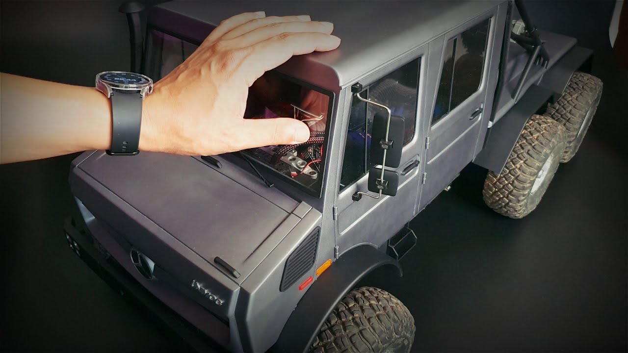Scx6 Unimog 6x6 3D printed Body | Full Build | 3D프린터로 만든 6X6 우니목 바디 제작기