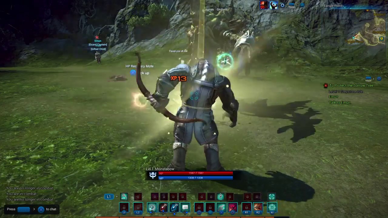 Tera ps4 open beta (archer gameplay) #8
