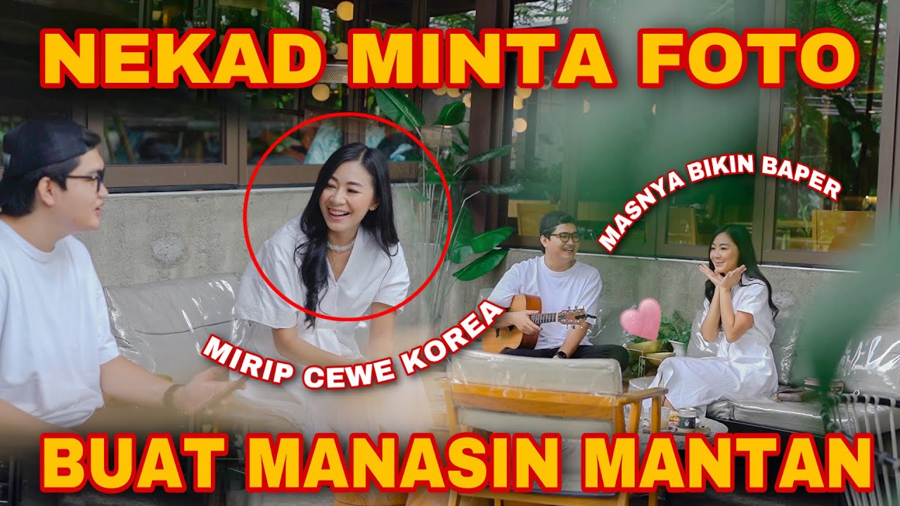 PRANK CAFE COMBACK!! BAPERIN CEWE KOREA SAMPE TERSENYUM MALU