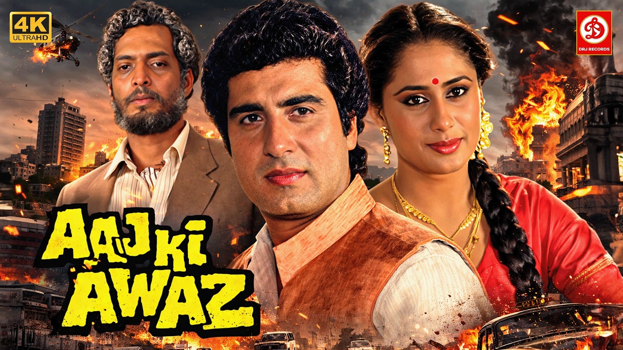 Aaj Ki Awaaz - Full Movie | Nana Patekar, Raj Babbar Blockbuster Movie | 80's Superhit Action Movie