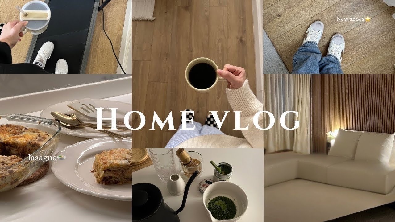 VLOG | فلوق الحياة الطبيعية مع نوم ملخبط🥹، وصفة لازانيا لذيذة🍲، تنفيذ الاعمال المؤجلة🧹☕️