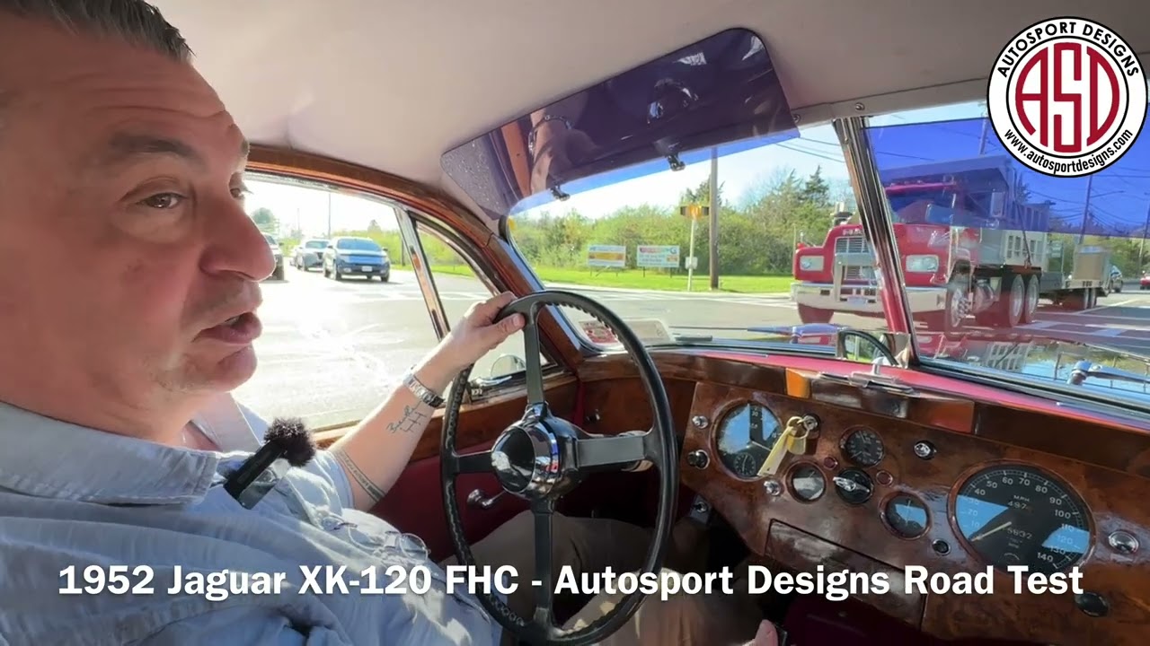 1952 Jaguar XK-120 FHC - Autosport Designs Road Test