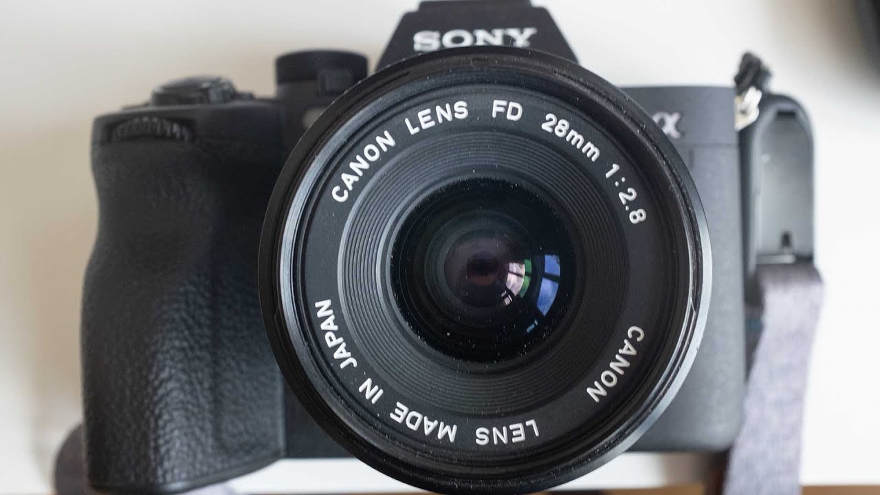 Canon FD Lenses on Sony Alpha Cameras