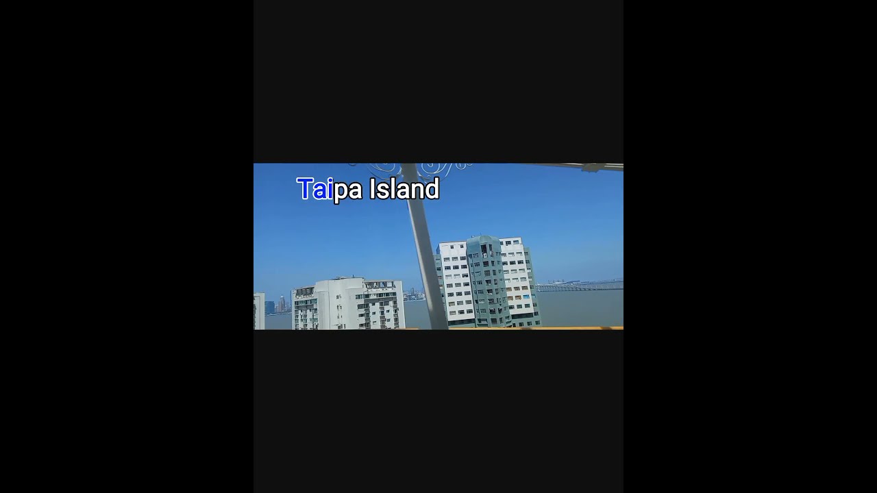 Taipa Island | Joy ride naligaw🙂part1#Macau #GingExplorer